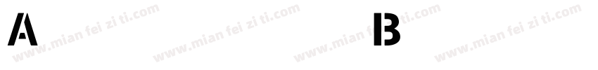 Arquitecta Bold 英文字体字体转换